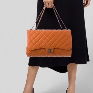 ***SOLD***Brand New CHANEL Drawstring Flap Shopper